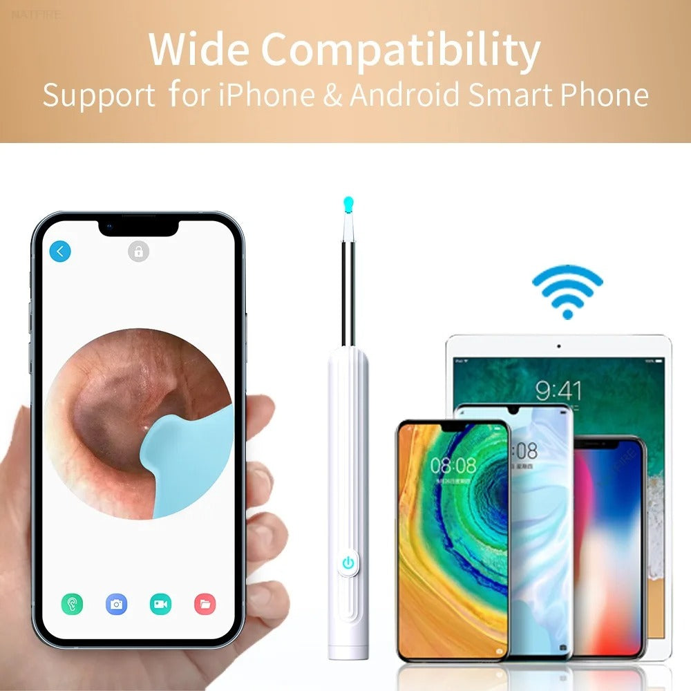 *Smart Visual Ear Cleaner with USB-C Charging*
